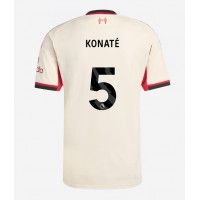 Stroje piłkarskie Liverpool Ibrahima Konate #5 Koszulka Wyjazdowej 2025-26 Krótki Rękaw